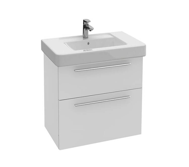 Тумба под раковину Villeroy & Boch Verity Design 750х450х575 мм белый B02100DH