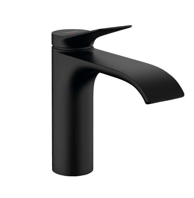 Смеситель для раковины Hansgrohe Vivenis CoolStart черный матовый 75023670