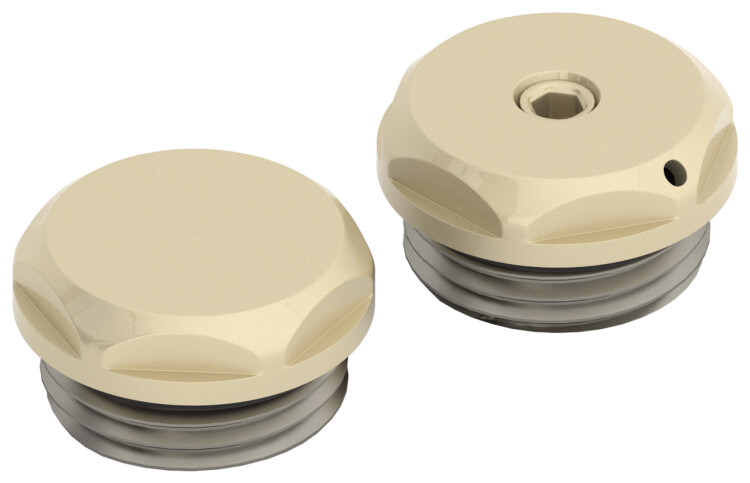 Спускной клапан-заглушка Сунержа RAL 1035 1035-1201-0000