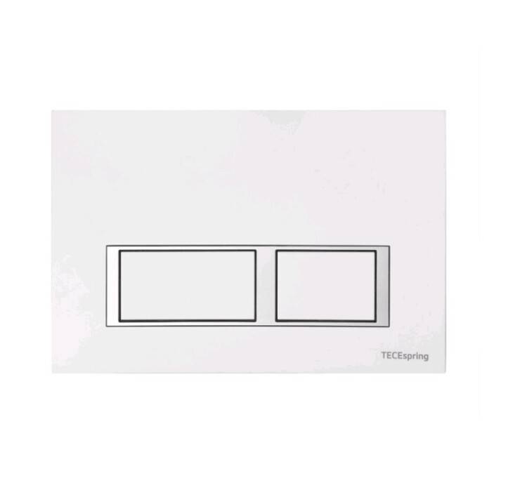 Панель смыва для унитаза TECE TeceSpring V белый/хром 9940203