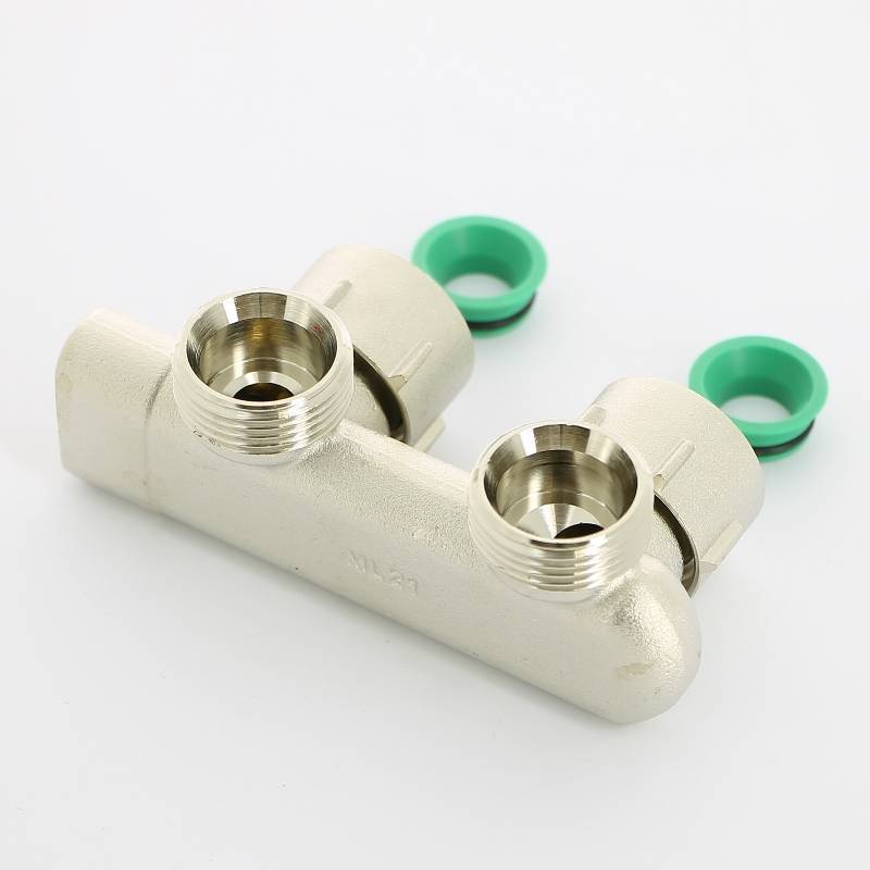 Узел радиаторный угловой перекрестный Simplex E2/50 3/4 x 3/4 EK F10079