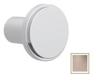 Крючок одинарный Bertocci Easy 40x40 мм Brushed Nickel 13009156050