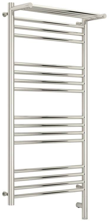 Полотенцесушитель электрический Сунержа Богема 3.0 с 1 полкой 500x1000 мм МЭМ нижнее справа хром 0058071050