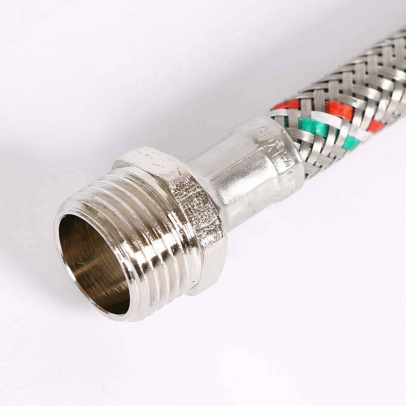 Гибкая подводка для воды Uni-Fitt 1/2 НВ 180 см нержавеющая сталь 501S2018