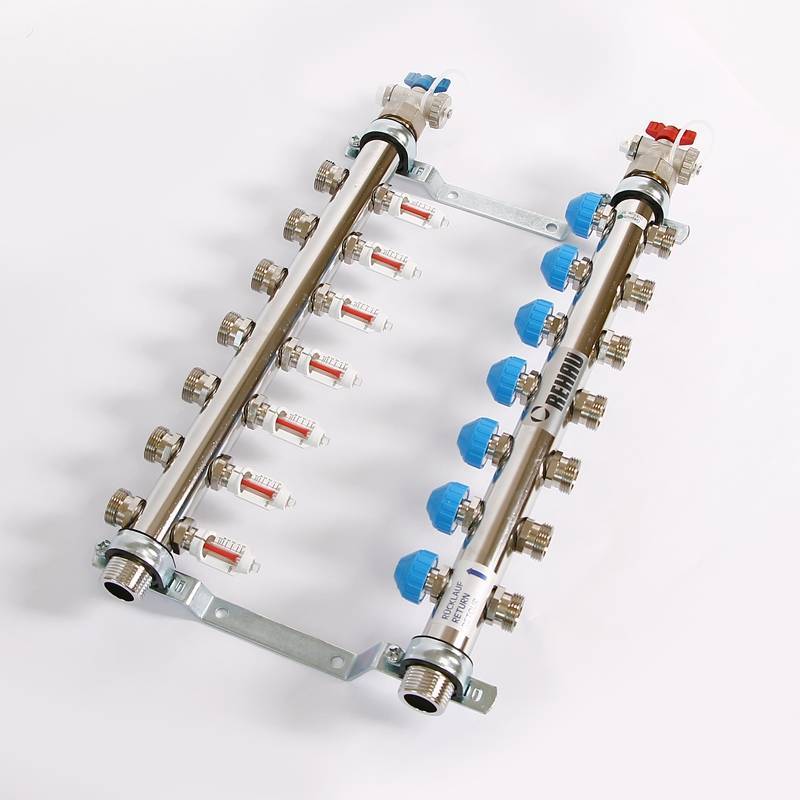 Коллекторная группа REHAU HKV-D 1 x 3/4 7 выходов 208071