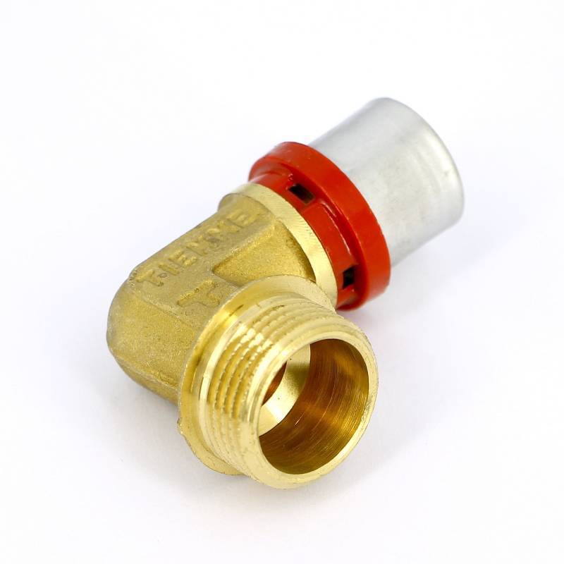 Угольник пресс с наружной резьбой Tiemme COMPACT 20 x 1/2 1660022