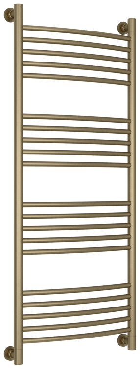 Полотенцесушитель водяной Сунержа Богема выгнутая 1200x500 мм золотой шёлк 32-0221-1250