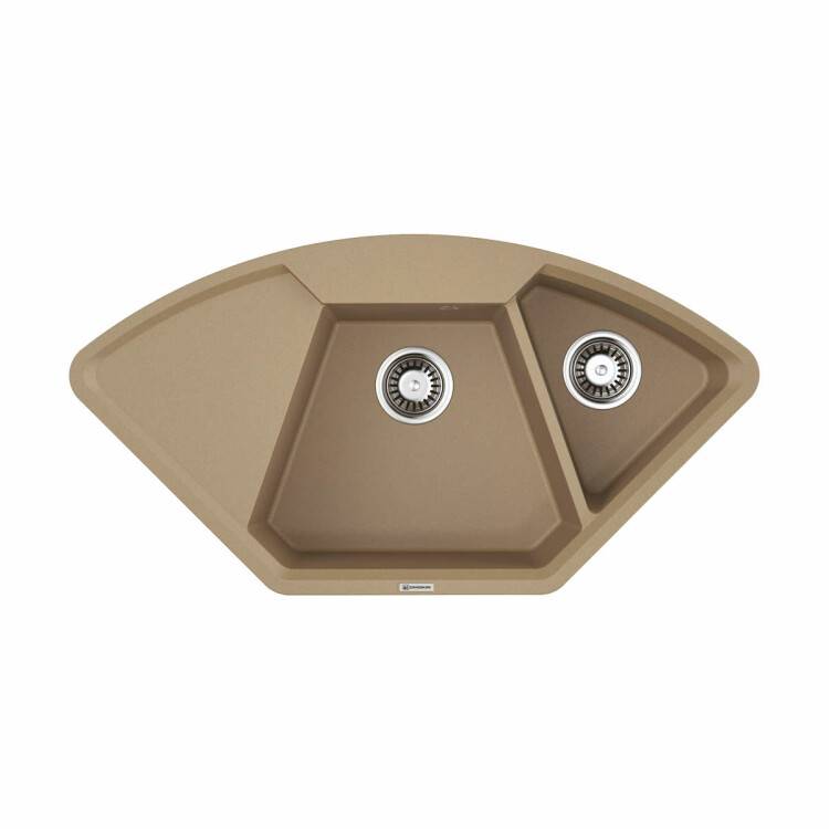 Мойка кухонная OMOIKIRI Yonaka 980x510x220 мм 3 отверстия карамель 4993713