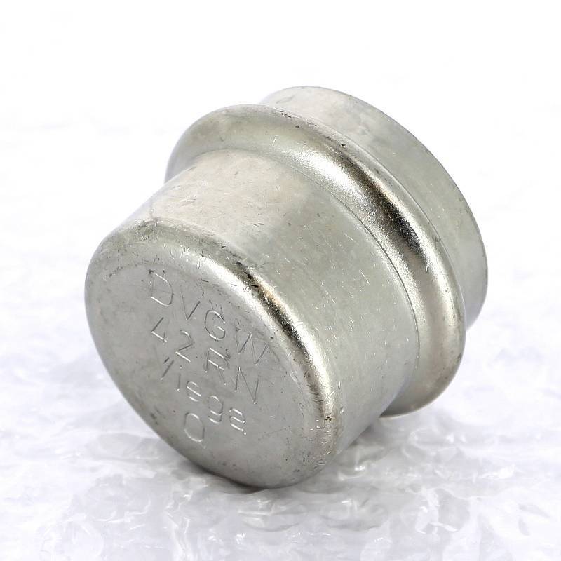 Заглушка пресс из нержавеющей стали Viega Sanpress Inox 42 мм 452902