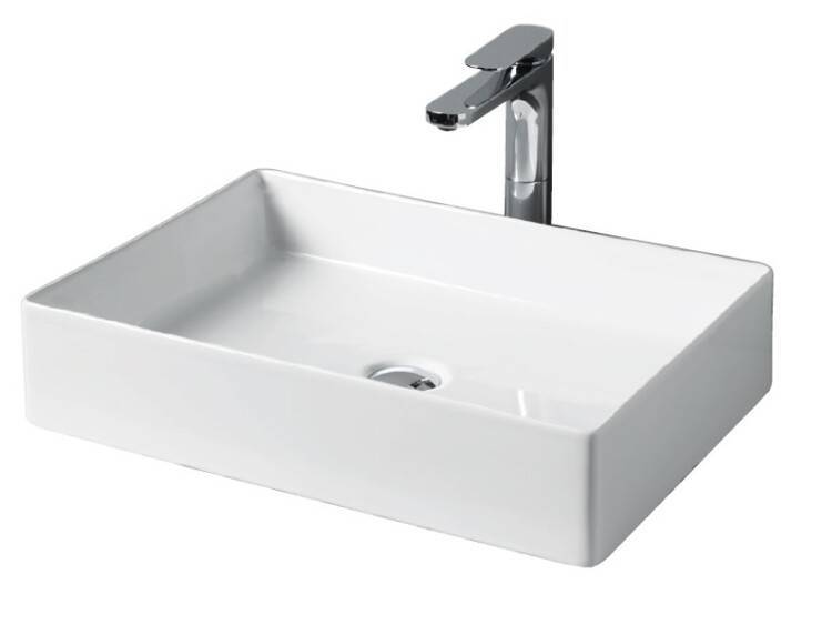 Раковина накладная Artceram Scalino 550х380х115 мм без отверстия белый матовый SCL0020500