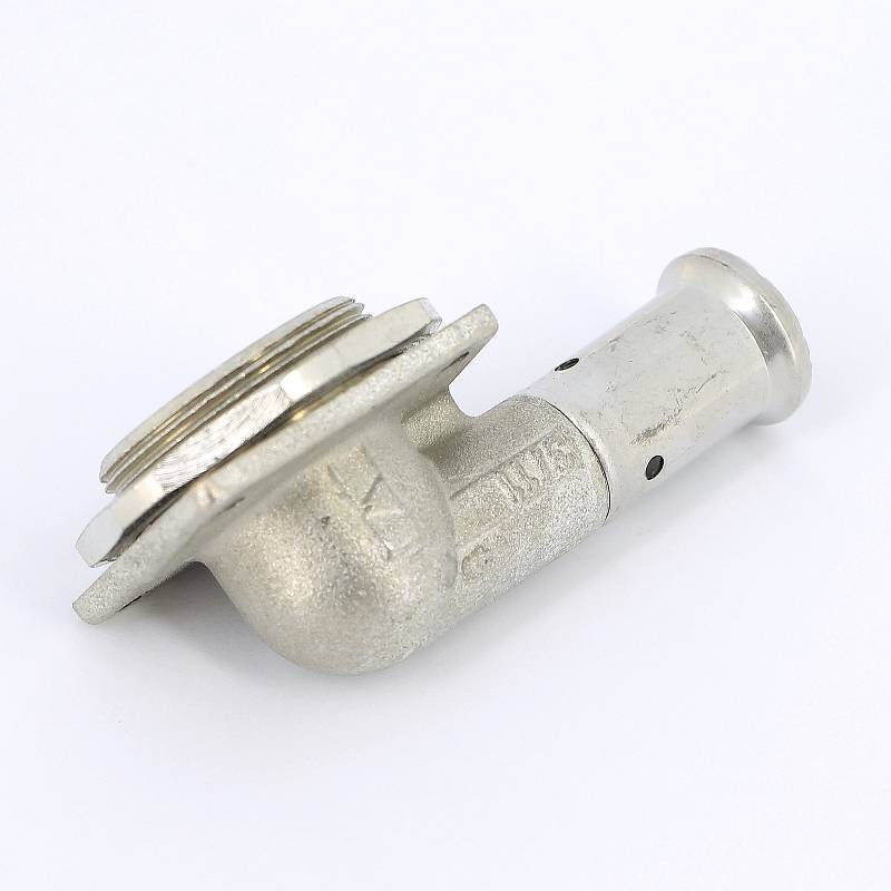 Водорозетка пресс-В с контргайкой 3/4 для стиральных машин Henco 16x1/2 8P-1604