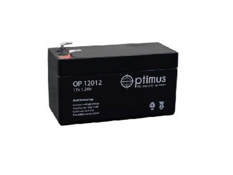 Аккумулятор Optimus OP12012 12V 1.2Ah