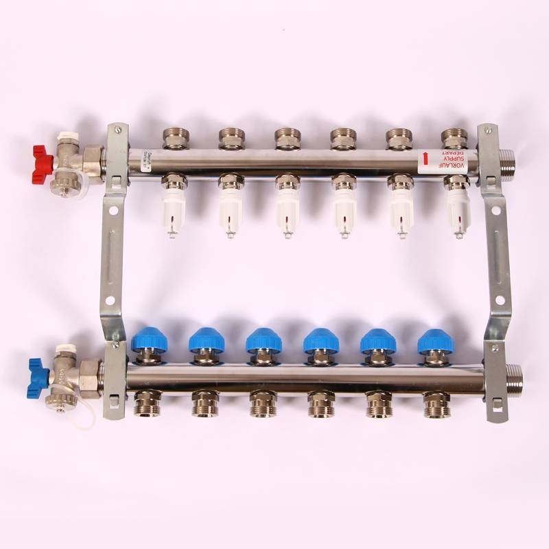 Коллекторная группа REHAU HKV-D 1 x 3/4 6 выходов 208061