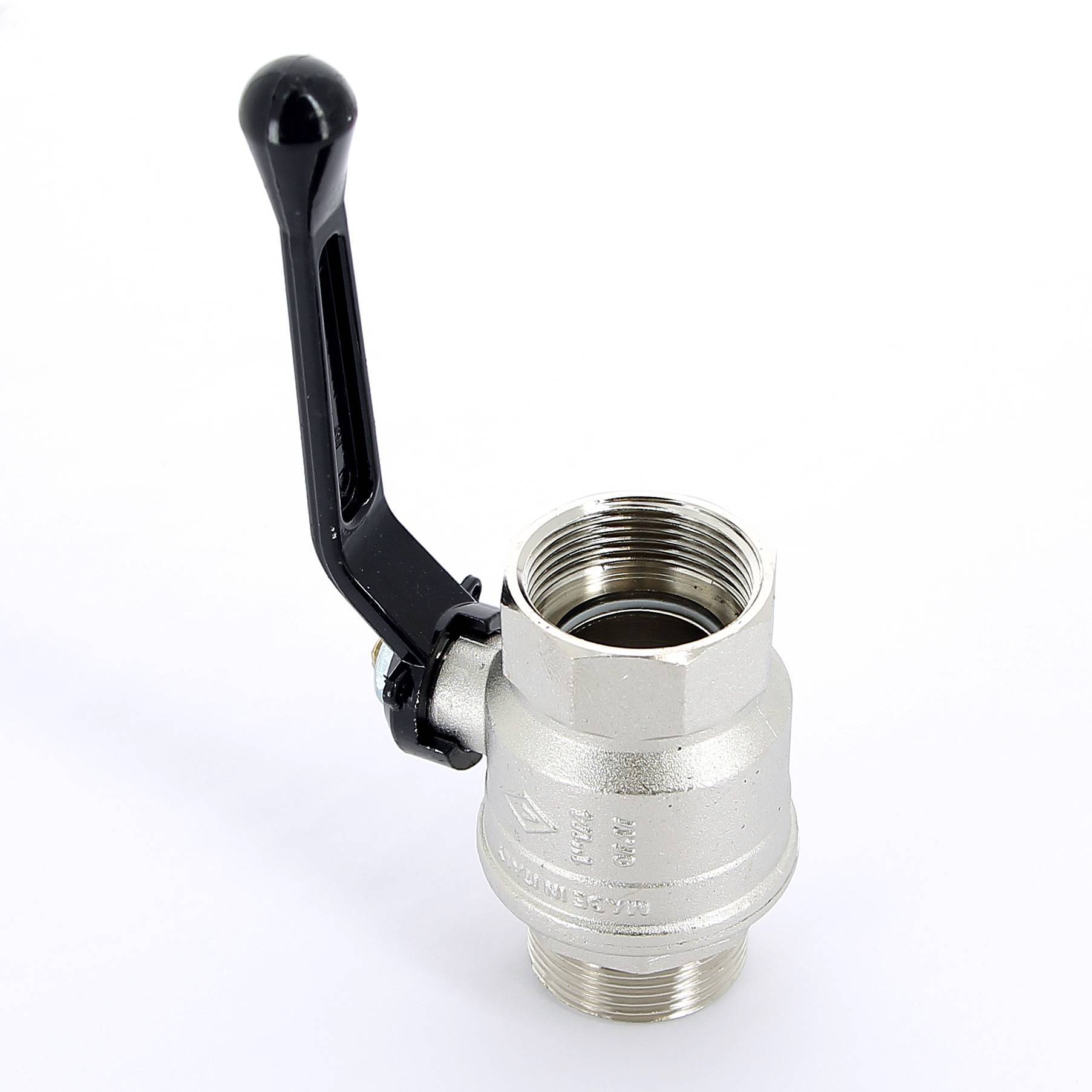 Кран шаровой Bugatti New Jersey 1 1/4 НР-ВР рычаг 09150006