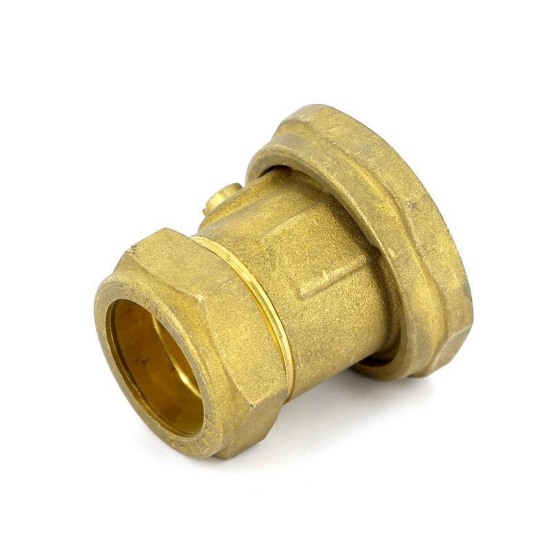 Соединение обжимное Watts PAV/A-L28 со встроенным шаровым краном 10003680