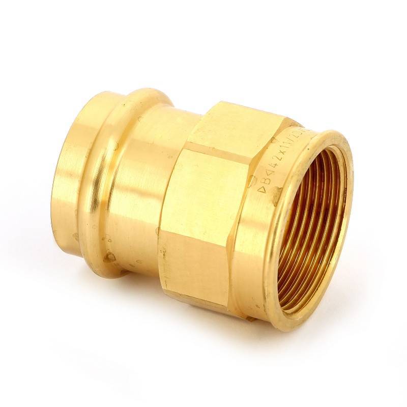 Муфта переходная IBP >B< Press 42 мм х 1 1/2 ВР бронза P4270G04212000