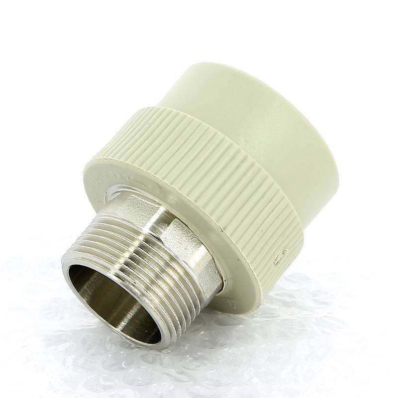 Муфта полипропиленовая FV-Plast с наружной резьбой 40x1 1/4 215040