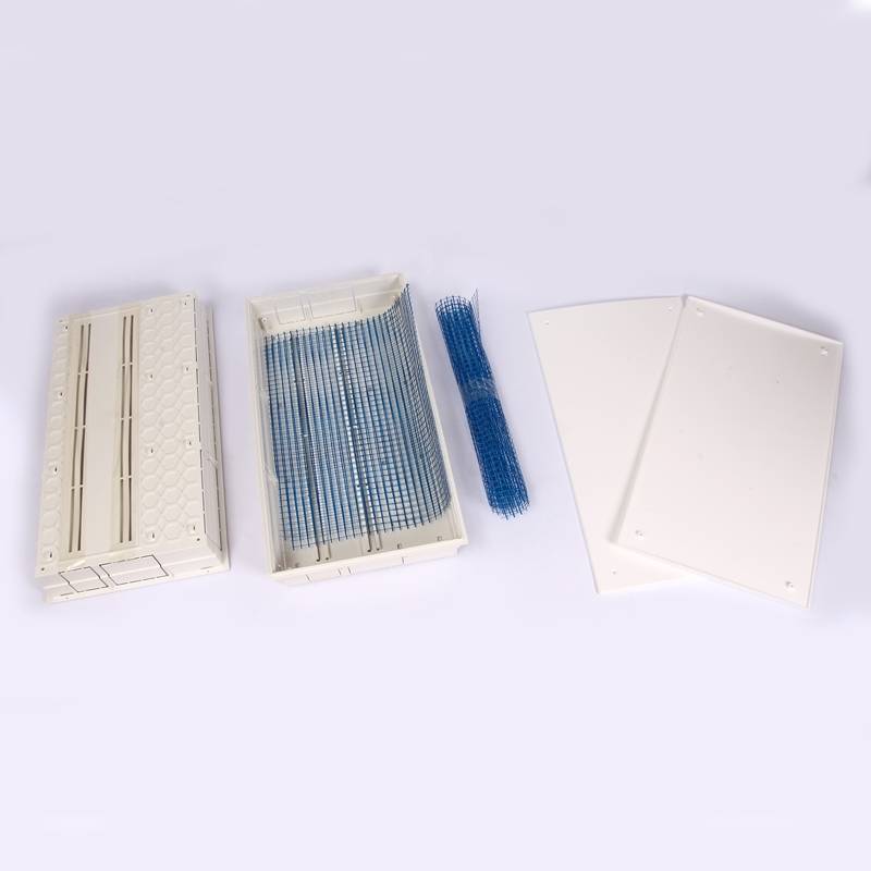 Шкаф коллекторный пластиковый встраиваемый Emmeti 610х310х90 мм 01302110