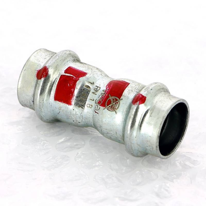 Муфта пресс Viega Prestabo 18 мм оцинкованная сталь 557997