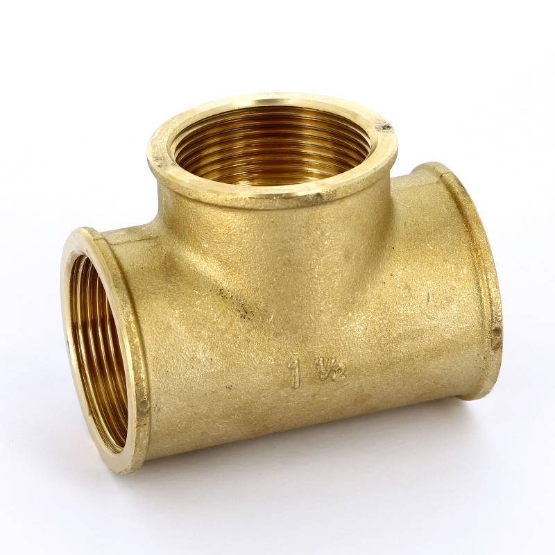 Тройник латунный Uni-Fitt 1 1/2 ВР 615G6660