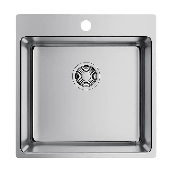 Кухонная мойка Omoikiri Amadare 50-IN нержавеющая сталь 50x50 см 4993766