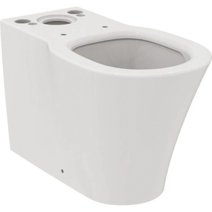 Унитаз напольный пристенный Ideal Standard CONNECT AIR AquaBlade с сиденьем микролифт E013701/E036601