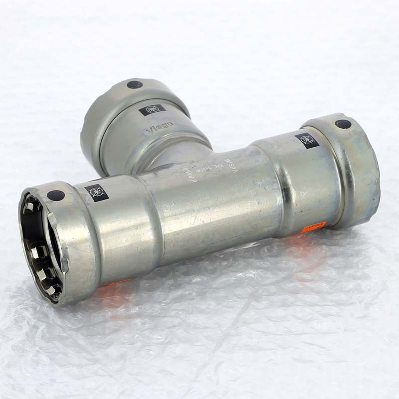 Тройник пресс Megapress Viega 1 1/4x1 1/4x1 1/4 694999