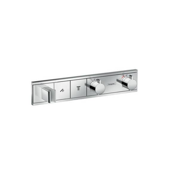 Термостат для душа Hansgrohe RainSelect на 2 потребителя хром 15355000