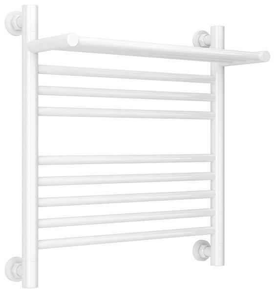 Полотенцесушитель водяной Сунержа Богема+ с 1 полкой 500x500 мм белый 12-0223-5050