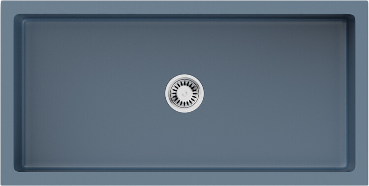 Кухонная мойка OMOIKIRI Mikura 910x460 мм керамическая smoky blue 4997089