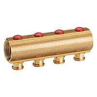 Коллектор Giacomini R553S 1 x 3/4 EK на 9 отводов R553SY049