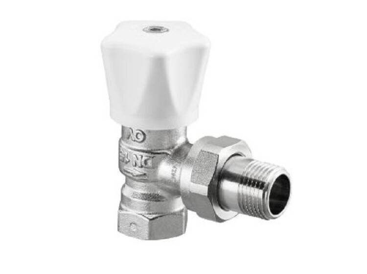 Вентиль ручной Oventrop HRV DN 20 3/4 угловой 1191506