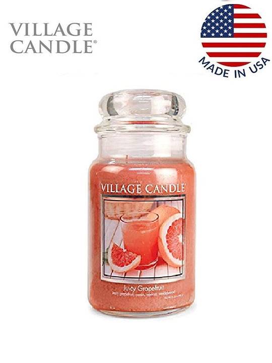 Ароматическая свеча Village Candle Сочный грейпфрут 602 г 10112