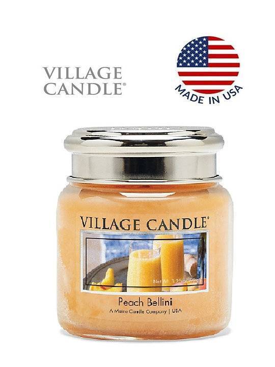 Ароматическая свеча Village Candle Peach Smoothie Персиковый коктейль 92 г 10123