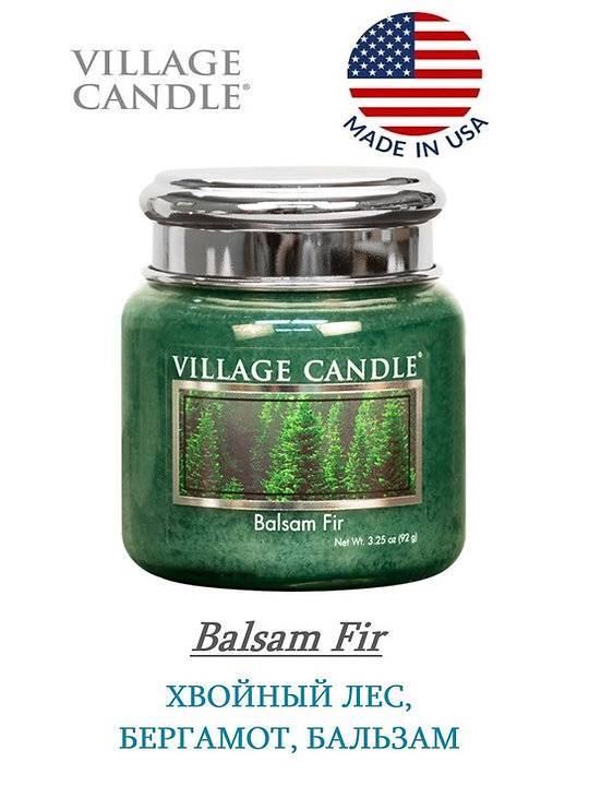 Ароматическая свеча Village Candle Хвойный лес 92 г 10007