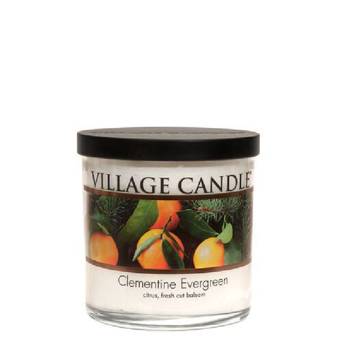 Ароматическая свеча Village Candle Evergreen Clementine Вечнозеленый клементин 213 г 10073