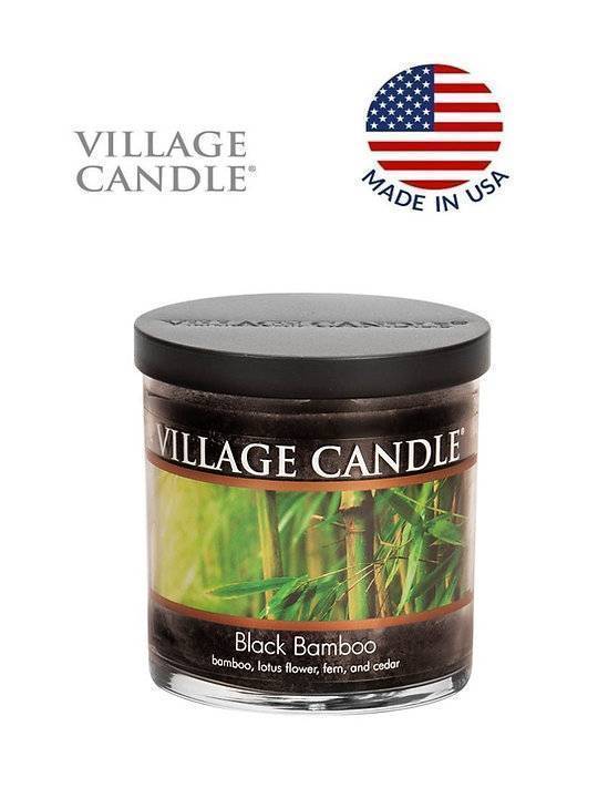 Ароматическая свеча Village Candle Черный бамбук 213 г 10063