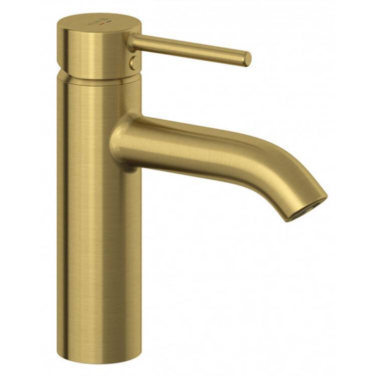 Смеситель для раковины Kludi BOZZ золото брашированное 38288N076