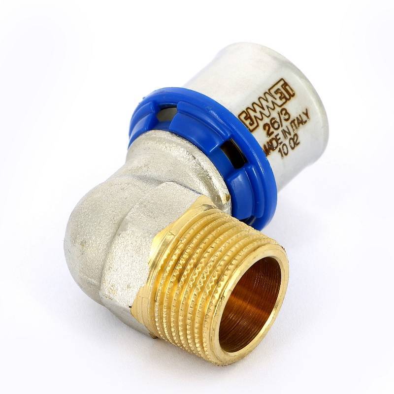 Угольник пресс с наружной резьбой Emmeti Gerapex 26 x 3/4 28101348