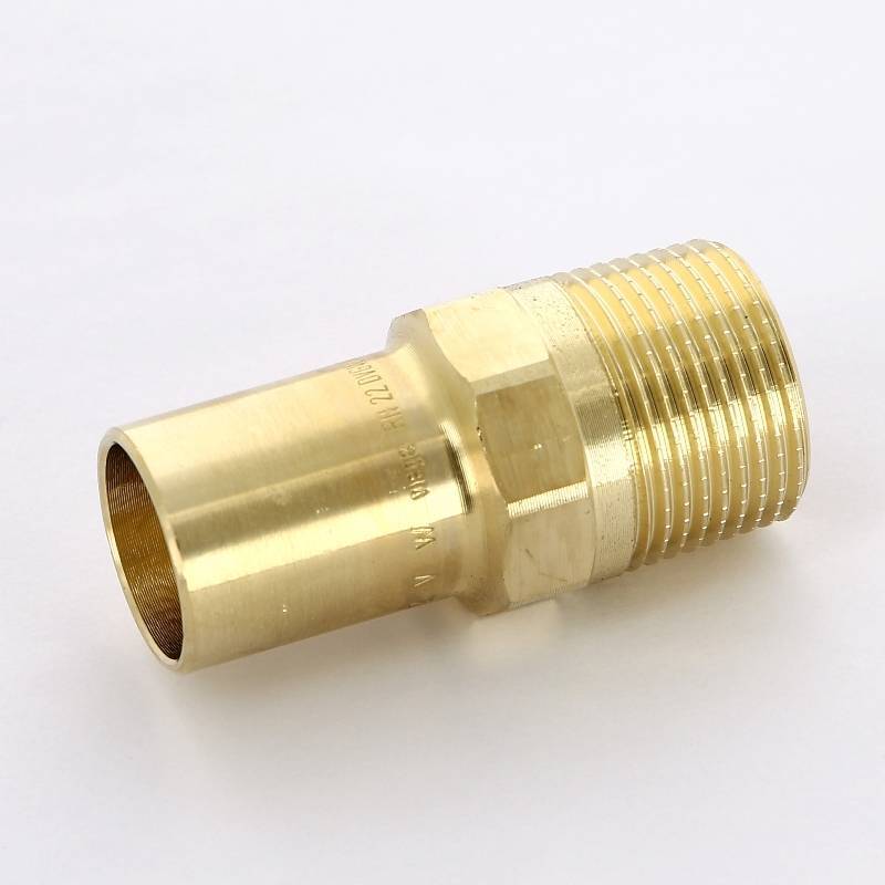 Вставка переходная бронза Viega Sanpress 22x3/4 НР 116767