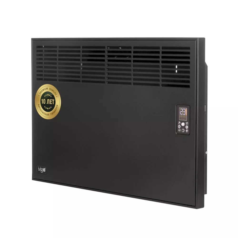 Конвектор электрический iVigo EPKP 15 Wi-Fi 1500 Вт черный EPKP 15 Wi-Fi