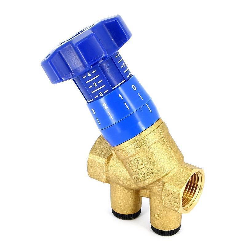 Клапан балансировочный ручной Cimberio 787OT/2R 1/2 ВР-ВР 787OTR/2P 1/2