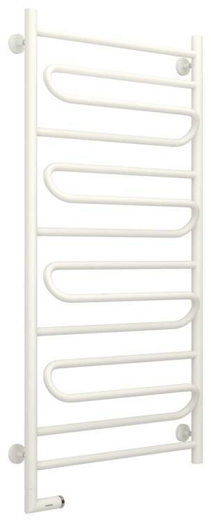 Полотенцесушитель электрический Сунержа Элегия 2.0 600х1200 мм слева МЭМ белый матовый 30-5218-1260