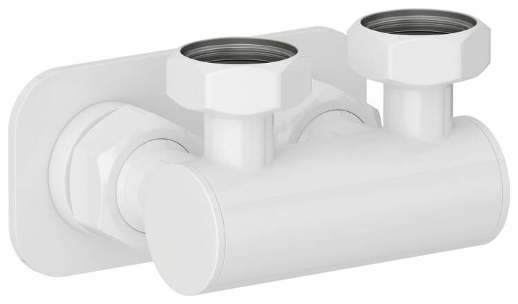 Модуль угловой Сунержа EU50 для отопительных приборов белый 1215383434