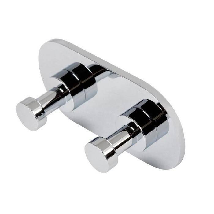 Крючок для полотенец Geesa Nemox двойной хром 91651502