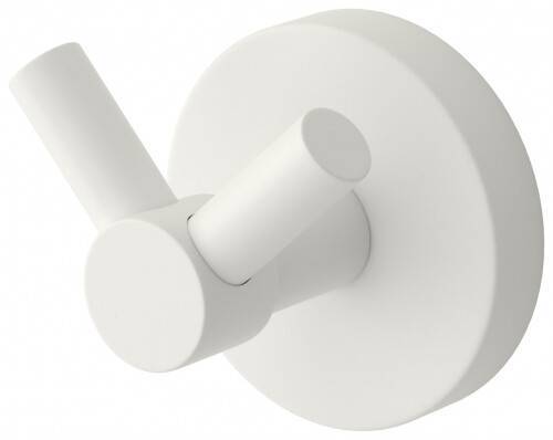 Крючок для полотенцесушителя двойной Сунержа Виктория 50х43х50 мм матовый белый 3030070000