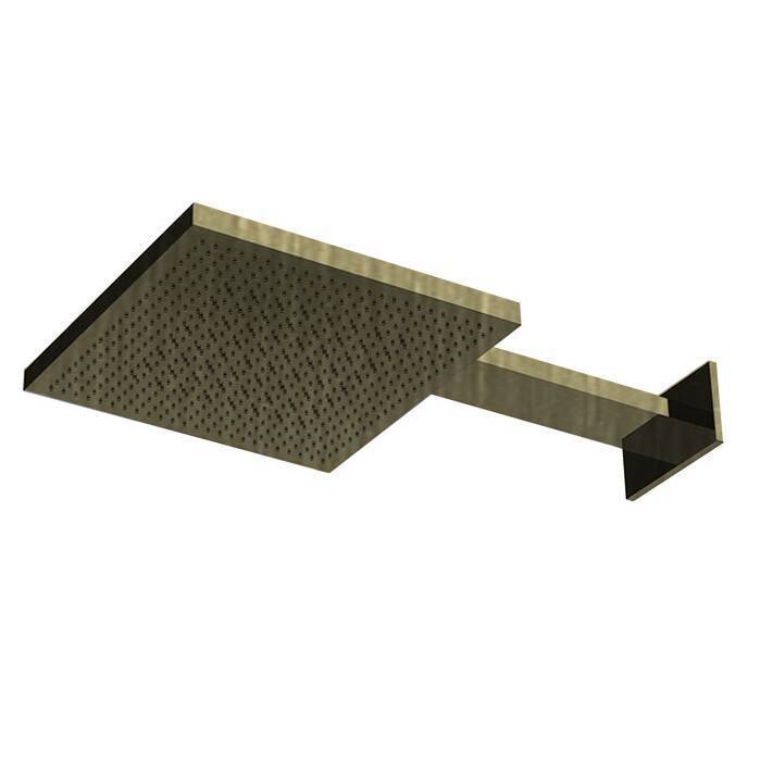 Верхний душ Almar Velvet 300x300 мм настенный High Brass Brushed PVD HOGE044277HB