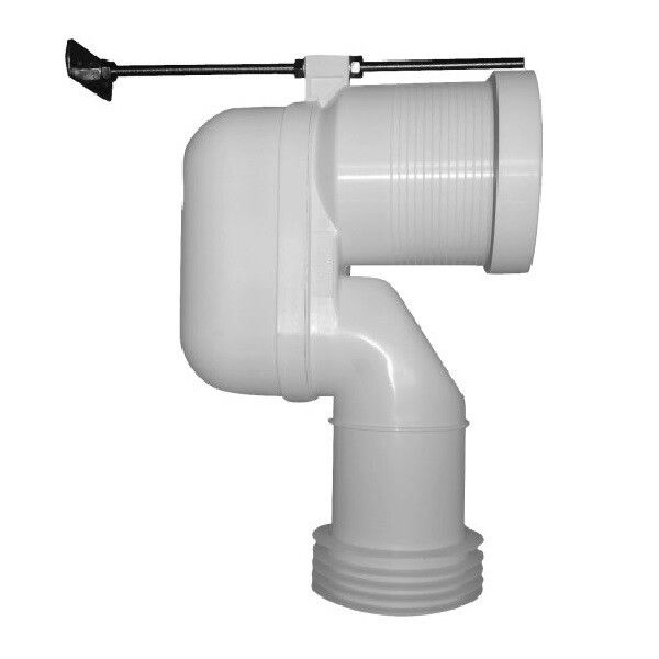 Колено соединительное Duravit для вертикального стока 8990250000