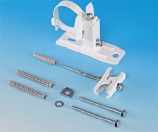 Кронштейн регулируемый Zehnder WA=30-40 мм RAL 9016 ZB0244 0001