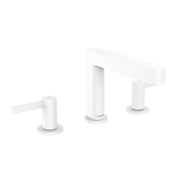 Смеситель для раковины Hansgrohe Finoris вентильный белый матовый 76033700